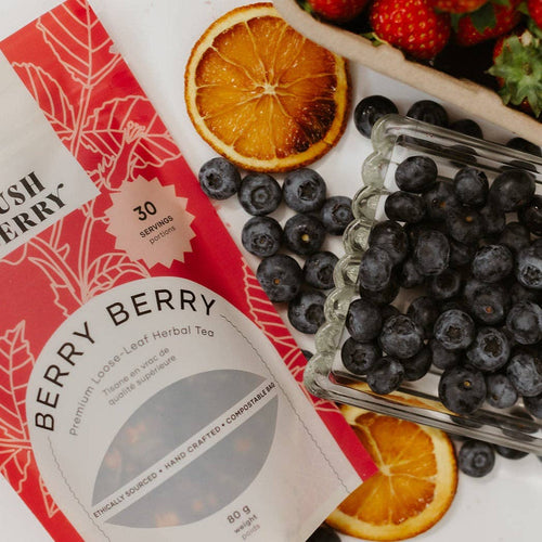 berry berry loose leaf herbal tea from Bush Berry