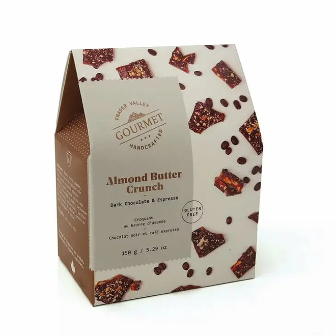 Almond Butter Crunch - Espresso Infused & Dark Chocolate