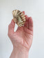 Gold Metal Hair Claw - Small