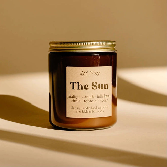 shy wolf the sun candle 