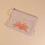 Agave Corduroy Pouch in Pale Pink