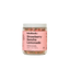 Jar of strawberry sencha lemonade tea blend with pink label on a white background