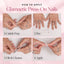 Azure Blue Press-On Nails | Short Round Length