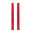 Grooved Taper Candles - Red