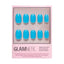 Azure Blue Press-On Nails | Short Round Length