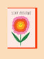 Stay Positive Greeting Card 