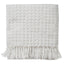 Waffle Bath Towel - White