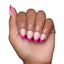 Glamnetic raspberry Sorbet Press-On Nails | French Tip