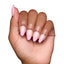 Pink Macaron Press-On Nails | Pink French Tip