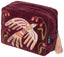 Plume Velvet Embroidered Pouch