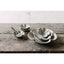 Set of ceramic dishes on a wooden surface
