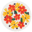 Red  & Yellow Daisy Compostable Sponge