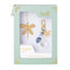 Gold dragonfly bookmark and keychain set in Scout packaging on a white background