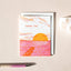 Thank You Sunset - Letterpress Card