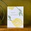 Lemony Birthday - Letterpress Card