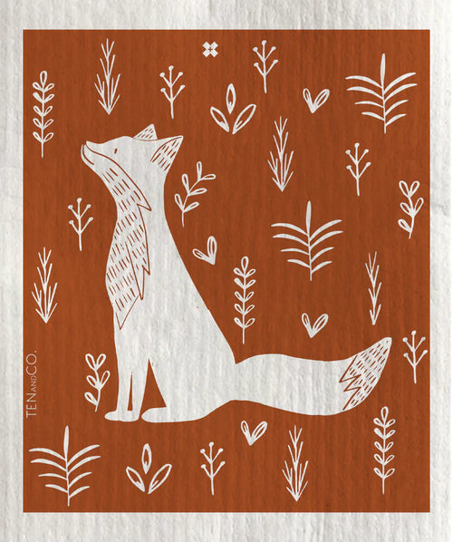 fox sponge cloth by ten and co