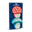 Packaged toy with mushroom design on a blue background, featuring the brand 'Fun Guys'.