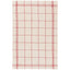 Plaid pattern with red lines on a white background