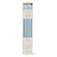 Grooved Taper Candles - Pale Blue