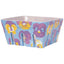 Decorative bowl with floral pattern on a white background