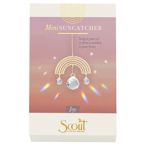 rainbow suncatcher with crystals