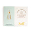 Scout Pendulum Suncatcher packaging with gold and white design on a white background