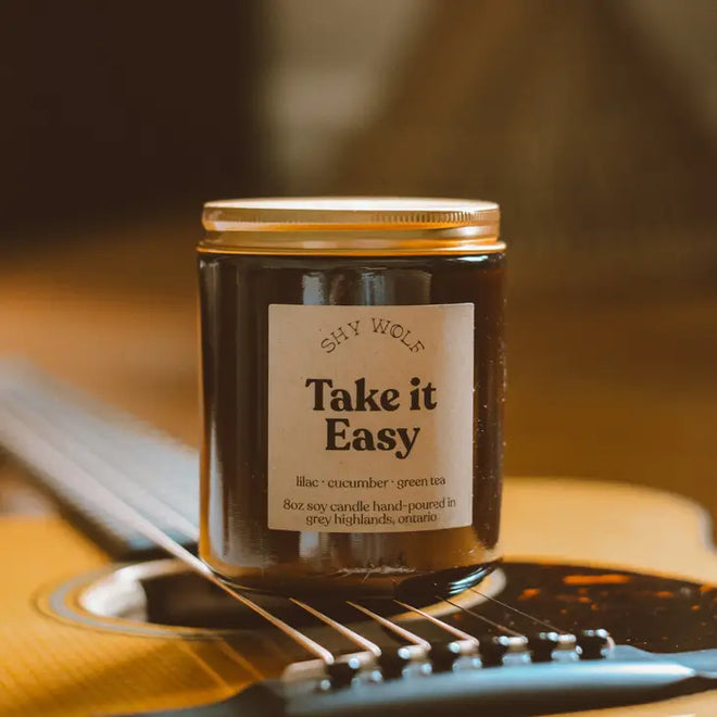 Take it easy candle by shy wolf