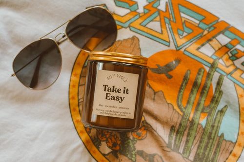 Take it easy candle by shy wolf