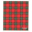 Plaid patterned product with 'Ecologie danica' branding on a white background
