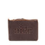 Brown soap with 'aide' embossed on a white backgraound