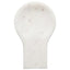Marble-patterned object on a white background