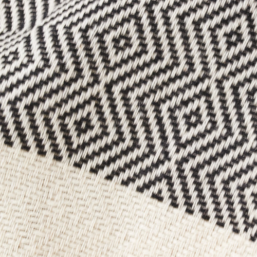 Black diamond Turkish towel 