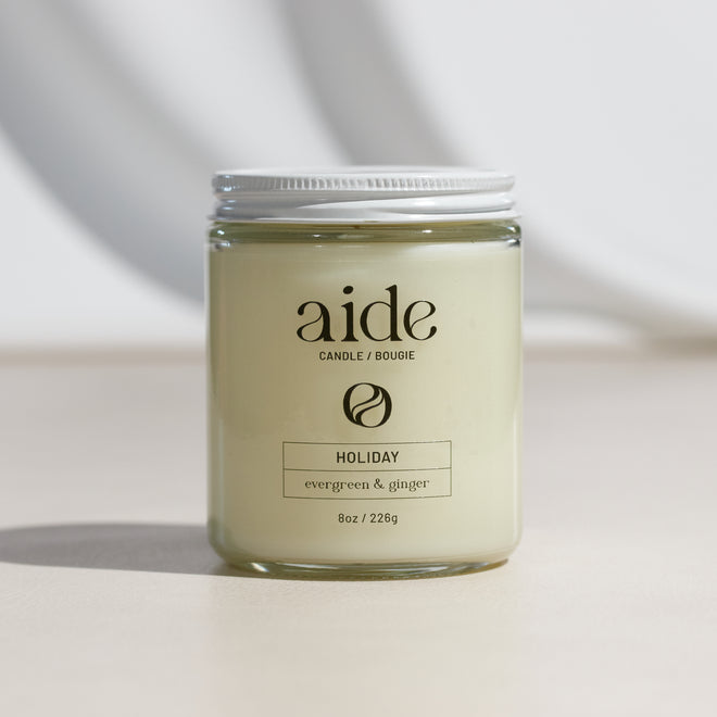Aide limited edition holiday candle 