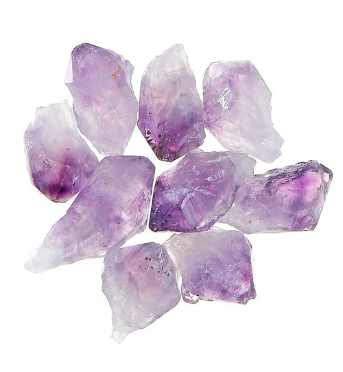 amethyst points promote calmness and connection 