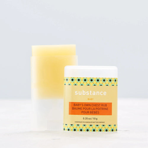 organic baby chest rub to ease colds