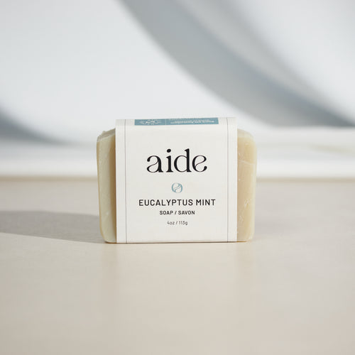eucalyptus mint soap by Aide Bodycare