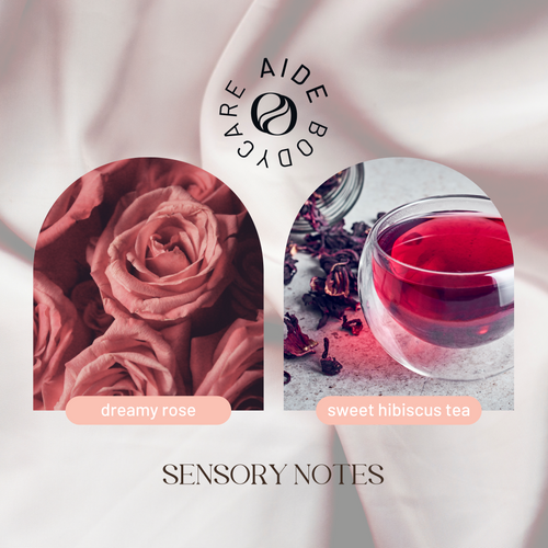 hibiscus rose sensory notes of dream rose and sweet tea