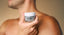 male with deodorant